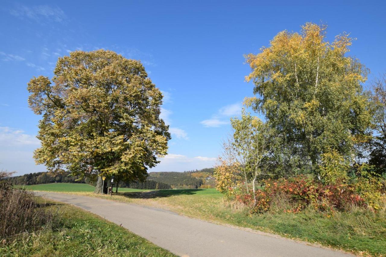 ホテル Landgasthof Wolfsgrund Dorfchemnitz エクステリア 写真